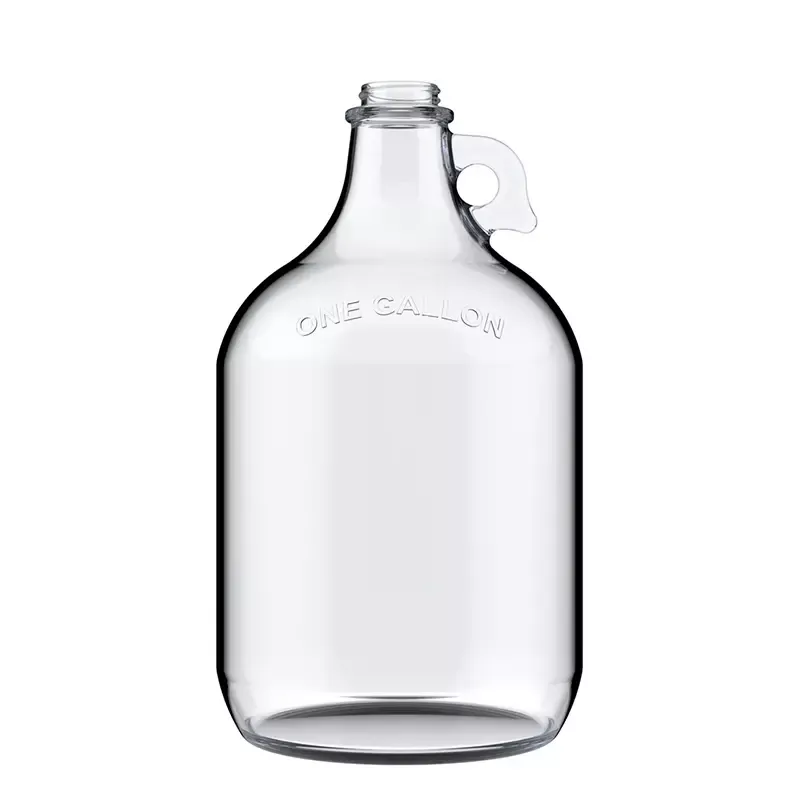 Pichet en verre 1L avec poignée et bouchon à vis