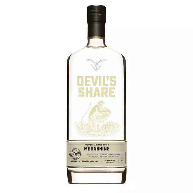 Bouteille de whisky Moonshine carrée en verre de 750 ml avec bouchon en T